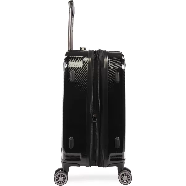 Brookstone Luggage Keane Spinner Suitcase Black CarryOnBrookstone Luggage Keane Spinner Suitcase Black CarryOn