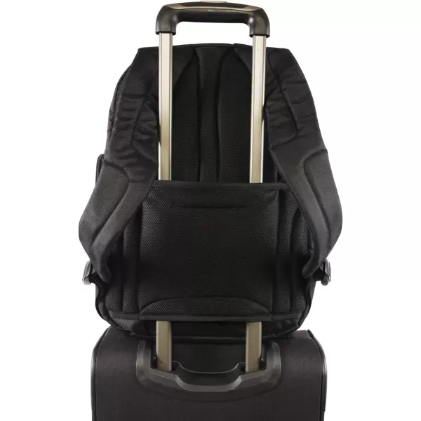 Brookstone Luggage Laptop Backpack BlackGold 18 Inch18 Inch BlackGold