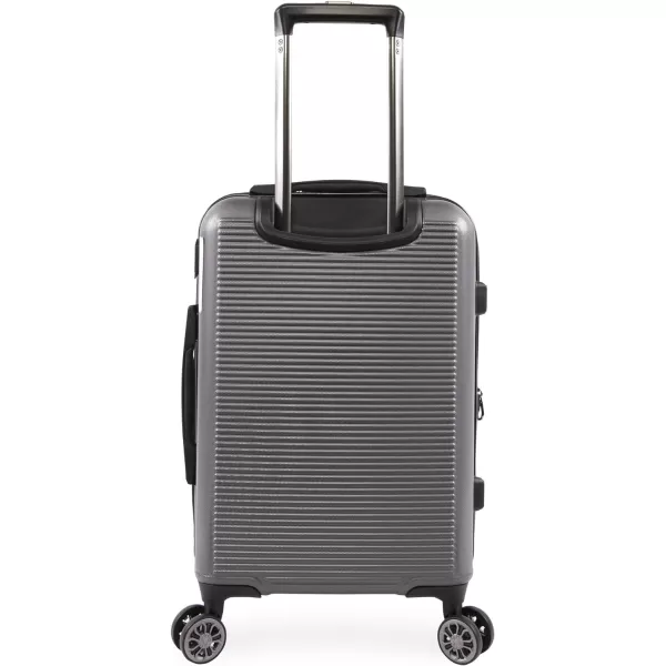 Brookstone Luggage Nelson Spinner Suitcase Charcoal CarryOnBrookstone Luggage Nelson Spinner Suitcase Charcoal CarryOn