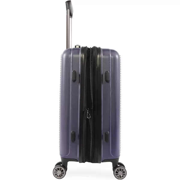 Brookstone Luggage Nelson Spinner Suitcase Navy CarryOnBrookstone Luggage Nelson Spinner Suitcase Navy CarryOn