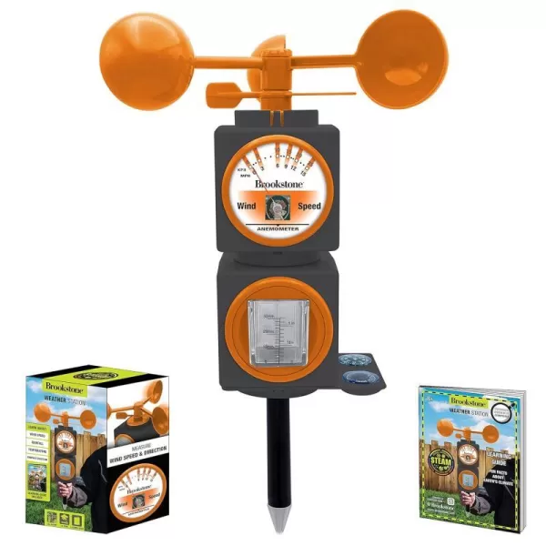 Brookstone Childrens Weather Station Kit  Meteorologist STEAM Toy for Kids amp Teens Boys and GirlsBrookstone Childrens Weather Station Kit  Meteorologist STEAM Toy for Kids amp Teens Boys and Girls