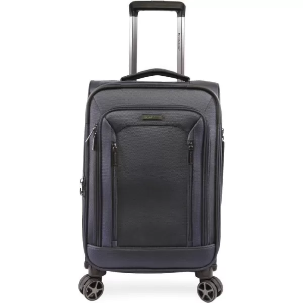 Brookstone Luggage Elswood Spinner Suitcase Navy CarryOnBrookstone Luggage Elswood Spinner Suitcase Navy CarryOn