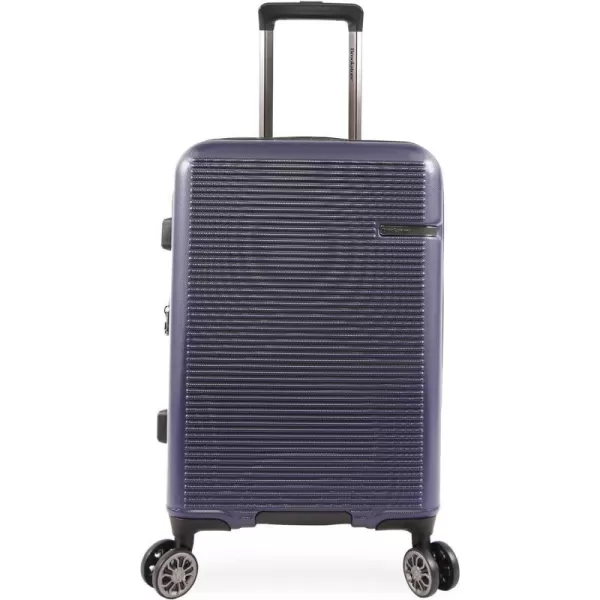 Brookstone Luggage Nelson Spinner Suitcase Navy CarryOnBrookstone Luggage Nelson Spinner Suitcase Navy CarryOn