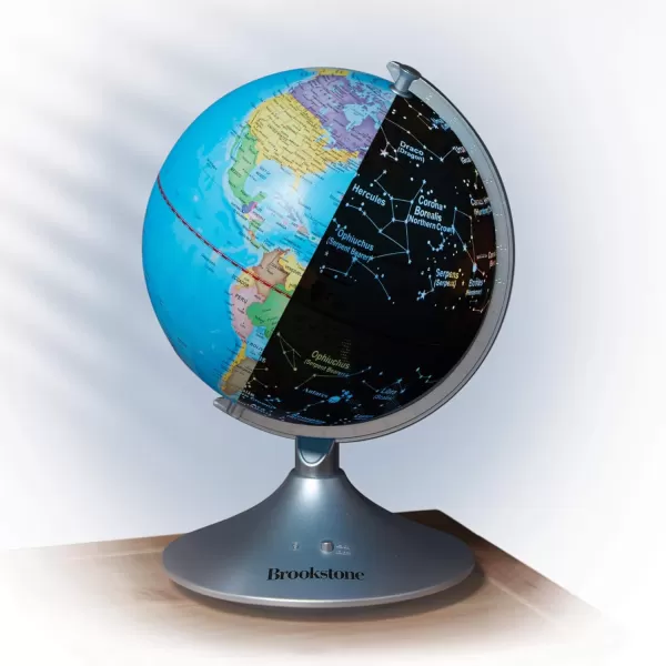 Globe for Kids Learning  Globes of The World with Stand  World Globe Constellation Globe ampamp Night Light Kids Globe Stem Toy  Perfect Interactive Globe by Brookstone