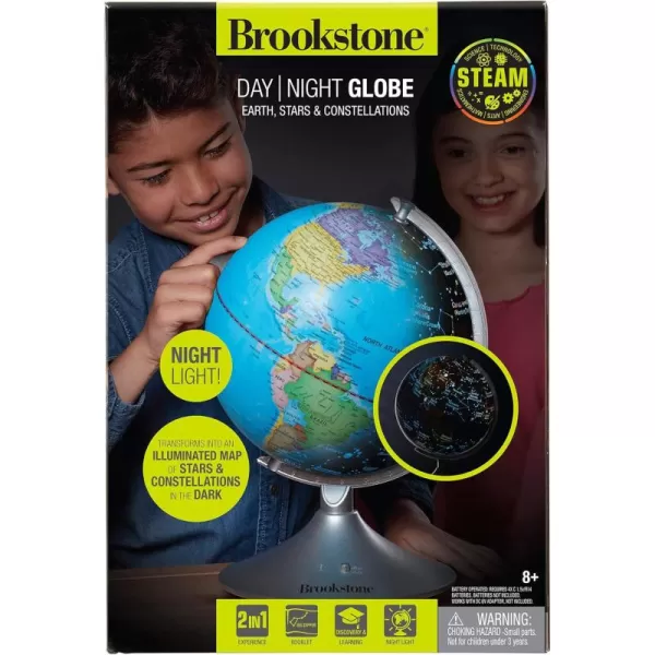 Globe for Kids Learning  Globes of The World with Stand  World Globe Constellation Globe ampamp Night Light Kids Globe Stem Toy  Perfect Interactive Globe by Brookstone