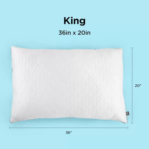 imageBrookstone Cool Sense Down Alternative Pillow 2 Pack  Cold Cooling Pillows for Hot Sleepers  CoolSense Pillows for Sleeping  Stay Cool and Comfortable All Night  White StandardQueen SizeWhite