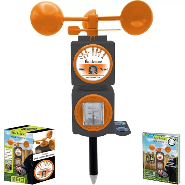 imageBrookstone Childrens Weather Station Kit  Meteorologist STEAM Toy for Kids ampamp Teens Boys and Girls