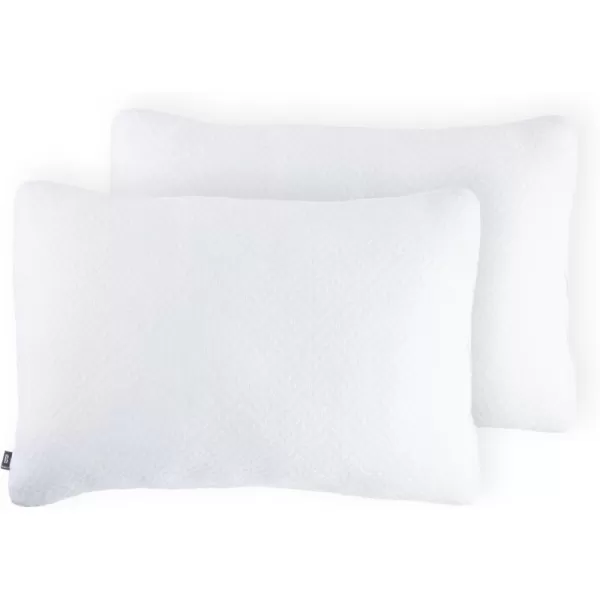 imageBrookstone TempSense Down Alternative Pillow Set  King Size Bed Pillows for Adults Comfortable and Supportive Bedroom Pillows for Bed Ideal for All Sleep Positions  2 Pack WhiteWhite