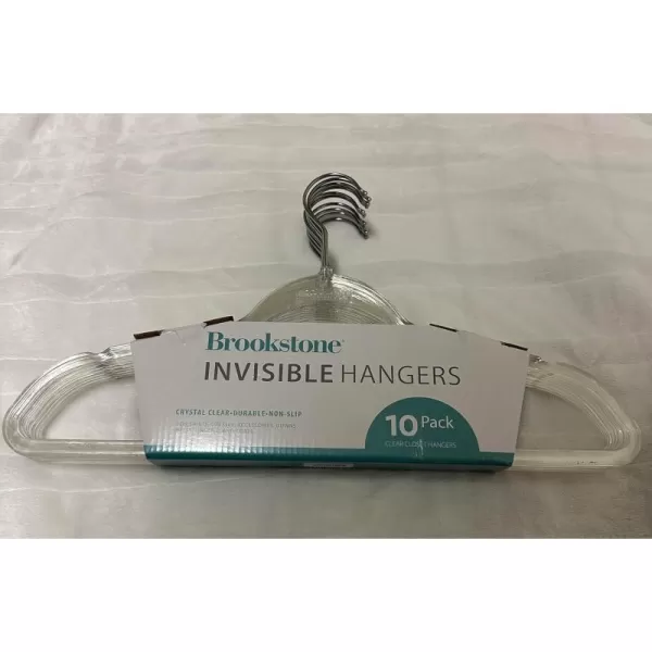 imagebrookstone Invisible Hangers Clear