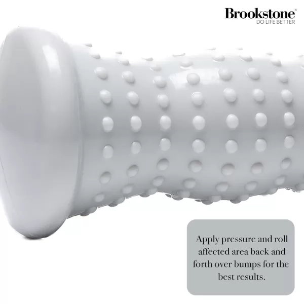 imageBrookstone Foot Roller Massager Plantar Fasciitis  Hot and Cold Foot Roller Massage for Tension Relief  Microwave ampamp Freezer Safe  Relax The Muscles with Plantar Fasciitis Roller GrayGray