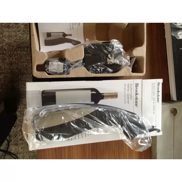 imageBrookstone Automatic Wine Opener with Foil Cutter