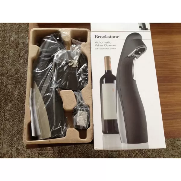 imageBrookstone Automatic Wine Opener with Foil Cutter