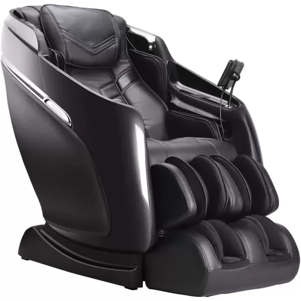 imageBrookstone BK750 Mach IX Full Body Zero Gravity 4D Humanistic Massage Chair with Heat Therapy SLCurve Track Extendable Footrest with Sole Rollers 7 Touchscreen Brown ampamp Espresso 2024