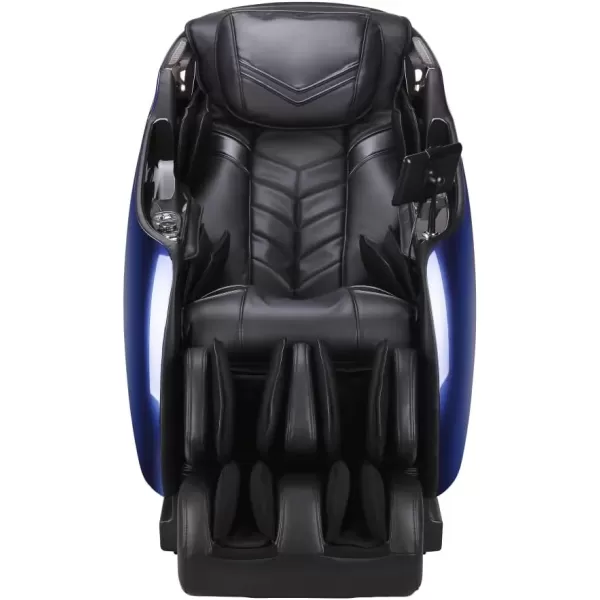 imageBrookstone BK750 Mach IX Full Body Zero Gravity 4D Humanistic Massage Chair with Heat Therapy SLCurve Track Extendable Footrest with Sole Rollers 7 Touchscreen Blue ampamp Black 2024