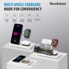 imageBrookstone 3in1 Wireless Charging Station 2 Port 18W Wall Charger ampamp High Speed Cable for Apple iPhone 15 14 13 12 11 Pro MaxPlusMiniXXSMaxXRSE Apple iWatch Series ampamp Airpods Pro 2 3White with Charger