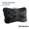 imageBrookstone Shiatsu Neck and Lumbar Massager Deep Kneading Massage Pillow with Heat  Neck Shoulder Leg Lumbar Portable Massager Electric Massage Pillow for Home Office Car