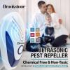 imageBrookstone Ultrasonic Pest Repeller  2Pack  Safe ampamp Effective Chemical Free Pest Deterrent for Home