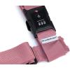 imageBrookstone Luggage Strap  2in1 Cross Luggage Suitcase Belt with Buckle and TSAApproved Keyless 3Digit Combination Lock Vintage GreenLilac Ice