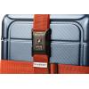 imageBrookstone Luggage Strap  2in1 Cross Luggage Suitcase Belt with Buckle and TSAApproved Keyless 3Digit Combination Lock Vintage GreenOrange