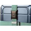 imageBrookstone Luggage Strap  2in1 Cross Luggage Suitcase Belt with Buckle and TSAApproved Keyless 3Digit Combination Lock Vintage GreenVintage Green