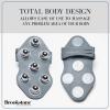 imageBrookstone Palm Roller Body Massager  Medium Handheld Roller Massager to Relieve Tension  Massage Gloves Hand Massager Glove Massage Glove for Stress Relief and Relaxation CharcoalGrey