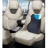 imageBrookstone BK1172  Luxurious Back Support Pillow for Office Chairs and Cars Lumbar Cushion with Premium Grade Memory Foam with Cooling Gel Soft Plush Cover