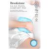 imageBrookstone Silica Pearl Comfort Pad  Ice Pack with Strap Silicone Bead Therapy Reduces Puffiness ampamp Swelling C Section Ice Pack Gel Heating Pad Hot or Cold Reusable Soothing ampamp Calming WhiteBlue
