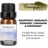 imageBrookstone Essential Oil Blends Sleep Collection  Organic Essential Oil Set for Aromatherapy Diffuser Massage Oil and Candle Scents  3Pack 10ml BottlesUplift Collection