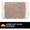 imageBrookstone Faux Fur Hand Warmer  Soothe Cold Hand Muff with Microwavable Gel Pack for Long Lasting Heat  Cozy Sherpa ampamp Plush Lining for Ultimate Comfort  Hand Muffs for Women ampamp MenTaupe