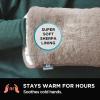 imageBrookstone Faux Fur Hand Warmer  Soothe Cold Hand Muff with Microwavable Gel Pack for Long Lasting Heat  Cozy Sherpa ampamp Plush Lining for Ultimate Comfort  Hand Muffs for Women ampamp MenTaupe