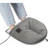 imageBrookstone Electric Foot Warmer  Ultimate Relaxation with 4 Adjustable Settings for Custom Warmth  Soft SherpaLined for Supreme Comfort  Feet Heater for Sofa Desk or Anywhere  100 PolyesterRegular  Charcoal