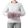 imageBrookstone Faux Fur Hand Warmer  Soothe Cold Hand Muff with Microwavable Gel Pack for Long Lasting Heat  Cozy Sherpa ampamp Plush Lining for Ultimate Comfort  Hand Muffs for Women ampamp MenPink