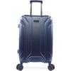 imageKeane Spinner Suitcase Metallic Blue CarryOn