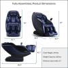 imageBrookstone BK650 Full Body 3D LTrack Technology Massage Chair with Heat Therapy Zero Gravity Voice Control Extendable Footrest with Sole Rollers Brown ampamp Black 2024