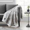 imageBrookstone Heated Throw Blanket  Heat Blankets Electric  Faux Fur Heated Throw Blanket 4 Heat Settings 4Hour Auto Shut Off 100 Polyester 50quotx60quot  Chic PlaidIvory Marble
