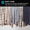 imageBrookstone Heated Throw Blanket  Heat Blankets Electric  Faux Fur Heated Throw Blanket 4 Heat Settings 4Hour Auto Shut Off 100 Polyester 50quotx60quot  Chic PlaidChic Plaid