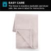 imageBrookstone Heated Throw Blanket  Heat Blankets Electric  Faux Fur Heated Throw Blanket 4 Heat Settings 4Hour Auto Shut Off 100 Polyester 50quotx60quot  Chic PlaidTaupe