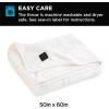 imageBrookstone Heated Throw Blanket  Heat Blankets Electric  Faux Fur Heated Throw Blanket 4 Heat Settings 4Hour Auto Shut Off 100 Polyester 50quotx60quot  Chic PlaidIvory