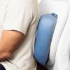 imageBrookstone Memory Foam Neck Travel Pillow Set  Portable Lightweight UShaped Stuffable Travel Neck Pillow for Car Airplane Travels and Sleep Size One Size GreyBlackBlue