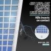 imageBrookstone Owl Bug Zapper  Cordless ampamp Rechargeable 800V Stainless Steel Grid 4 UV LEDs IndoorOutdoor Insect Killer Safe for Children ampamp PetsLantern
