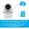imageBrookstone Tilt and Pan WiFi Camera White  Smart Home Security System with Night Vision Motion Detector Audio Speaker AndroidiOS App and Live HD Video Feed