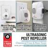 imageBrookstone Ultrasonic Pest Repeller  Pack Size 6  Safe ampamp Effective Chemical Free Pest Deterrent for Home6 Pack