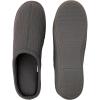 imageBrookstone Classic Comfort Memory Foam Mens Indoor Slippers  Warm ampamp Comfortable Soft Plush Lining NonSlip SoleCharcoal