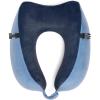 imageBrookstone Memory Foam Neck Travel Pillow Set  Portable Lightweight UShaped Stuffable Travel Neck Pillow for Car Airplane Travels and Sleep Size One Size GreyBlackBlue