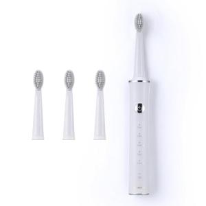 imageBrookstone  Sonic Electric Power Toothbrush Advanced 2Minute Timer 5 Brushing Modes Gentle ampamp Effective Cleaning