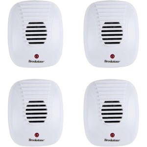 imageBrookstone Ultrasonic Pest Repeller  Pack Size 6  Safe ampamp Effective Chemical Free Pest Deterrent for Home4 Pack
