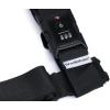 imageBrookstone Luggage Strap  2in1 TSAApproved Cross Luggage Straps for Suitcases with Keyless 3Digit Combination Lock RedBlack