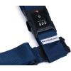 imageBrookstone Luggage Strap  2in1 TSAApproved Cross Luggage Straps for Suitcases with Keyless 3Digit Combination Lock RedBlue