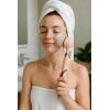 imageBrookstone Multi Face and Body Cleansing Brush Set  4 Interchangeable Brush Heads  Rotating Technology for Deep Cleansing  Waterproof Design  WhiteMintPinkGray