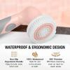 imageBrookstone Multi Face and Body Cleansing Brush Set  4 Interchangeable Brush Heads  Rotating Technology for Deep Cleansing  Waterproof Design  WhiteMintPinkGray